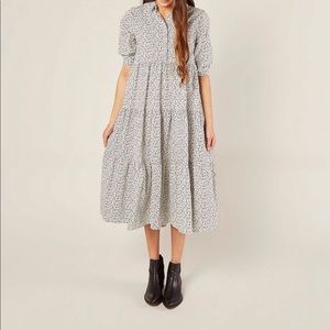 Rylee + Cru flower field Camilla dress